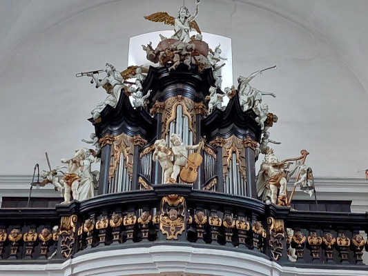 Bazilika varhany / Autor fotografie: Bob Pruisma