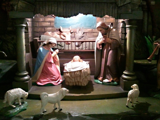 Bystrcký betlém - Svatá rodina / Autor fotografie: Viktor Moravec