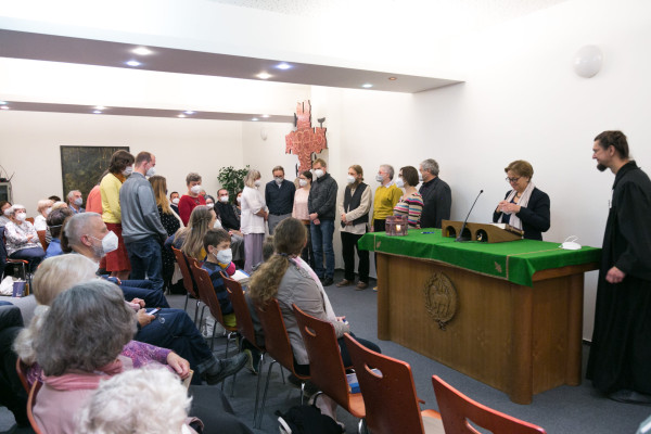 Modlitebna při oslavách 70. výročí sboru / Autor fotografie: Jan Šilar