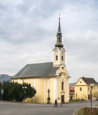 Hukvaldy, kostel sv. Maxmiliána